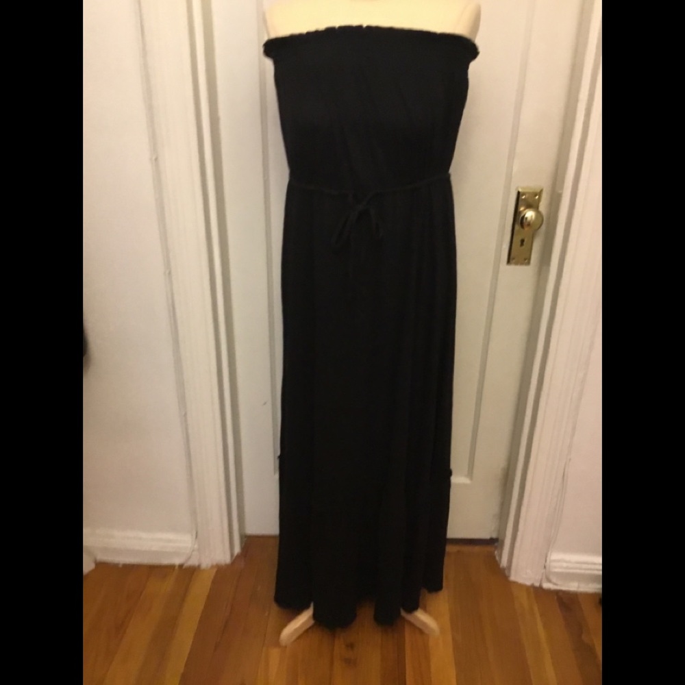 NWT Loft tube top waisted midi dress.